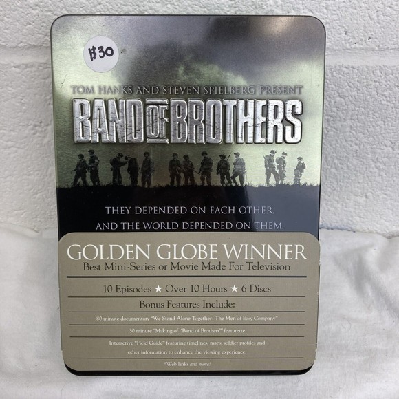 Band Of Brothers 6-Disc DVD Set Complete HBO Mini-Series Tin Box Nice - Picture 1 of 11